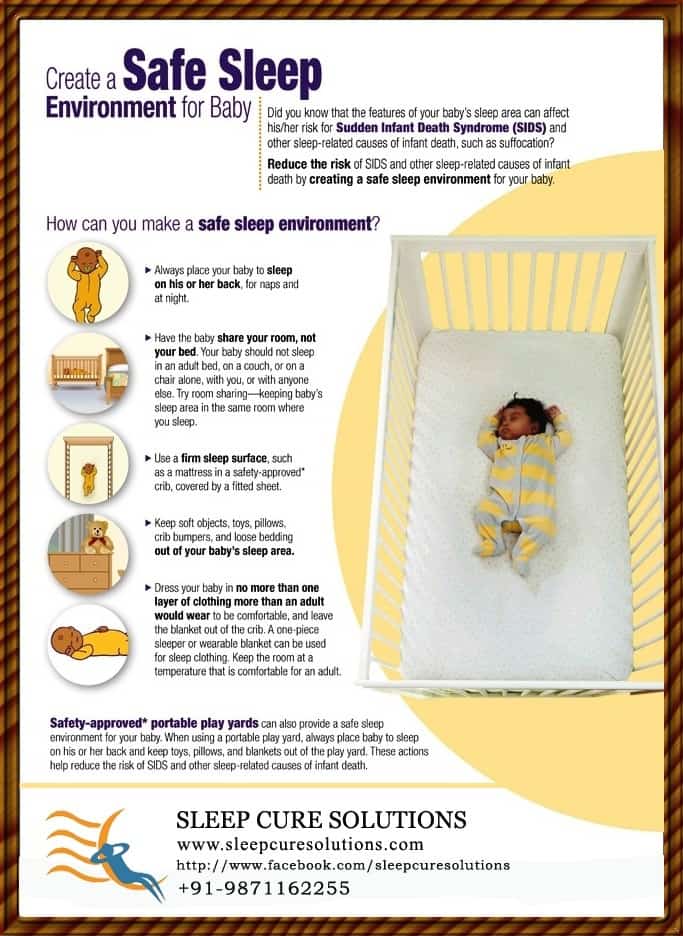 Safe sleep environment for your baby