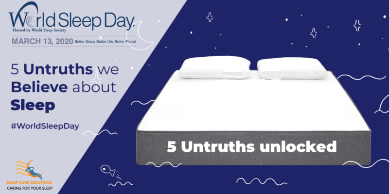 Sleep Myths & Untruths - sleep cure solutions