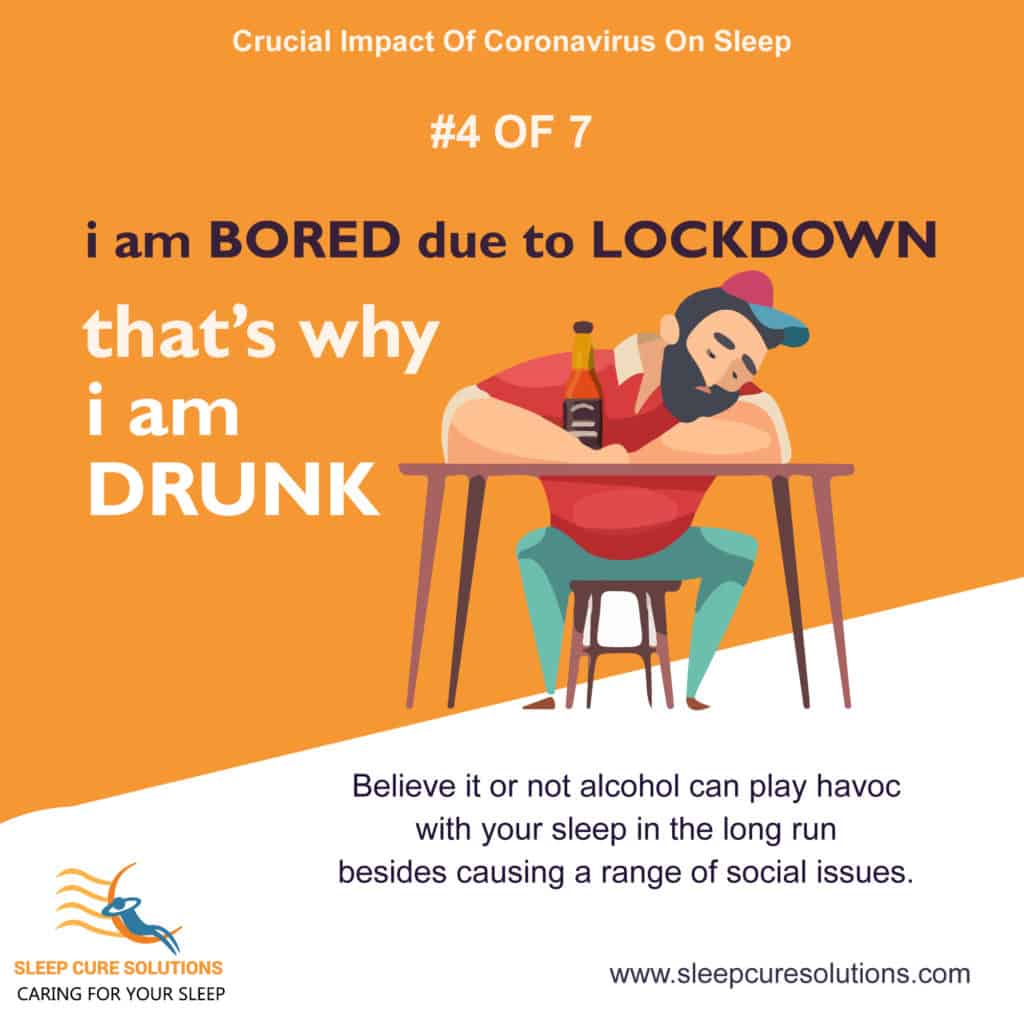 Impact of COVID-19 Pandemic on Sleep due to alcoholism Impact of COVID-19 Pandemic on Sleep due to alcoholism