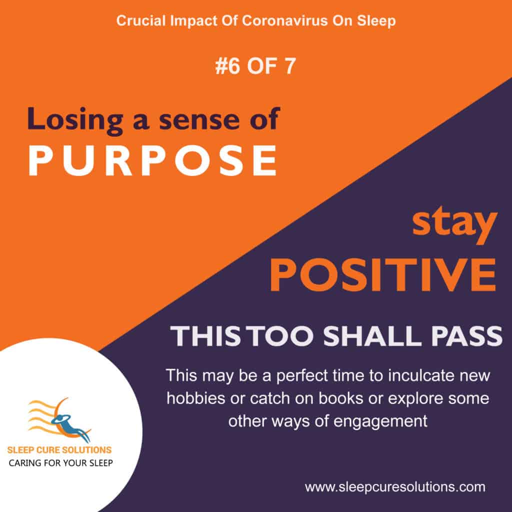 impact of COVID-19 on sleep due to lost focus impact of COVID-19 on sleep due to lost focus